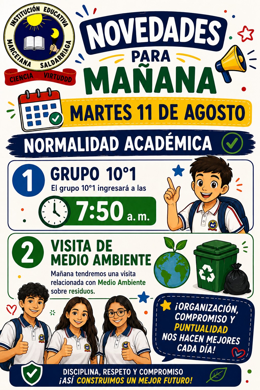 Novedades 11 agosto martes